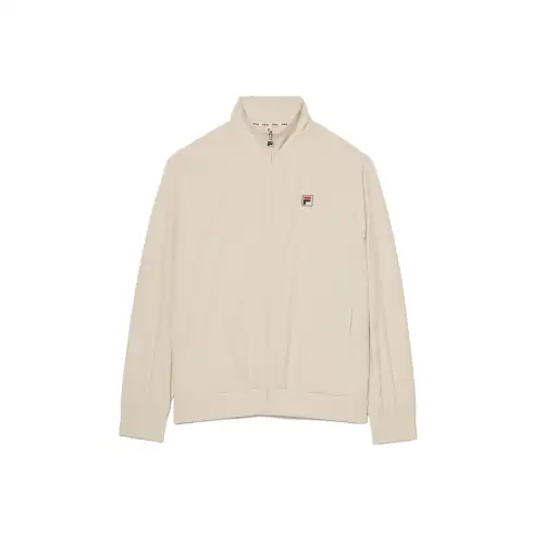 FILA Jackets Men's Khaki Stand Collar Moderate Other