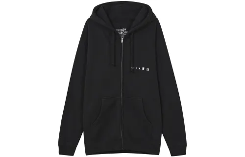 Travis Scott Sweatshirts Unisex Black Hooded Moderate Heavyweight