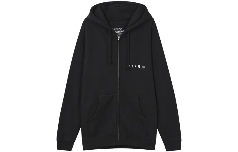 Travis Scott Sweatshirts Unisex Black Hooded Moderate Heavyweight