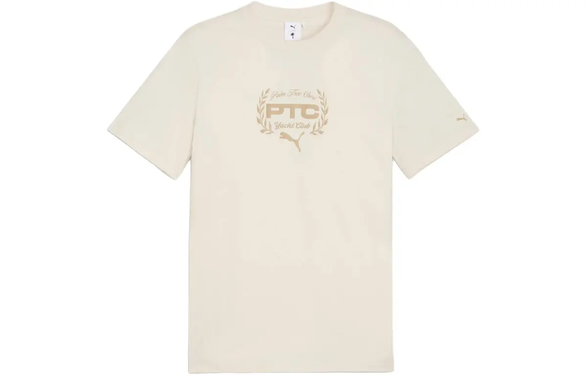 PUMA X PALM TREE CREW T Shirt Men's Ecru