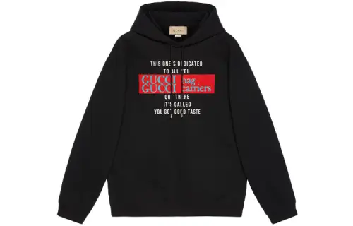 【Previous Season】You Got Good Taste print cotton hoodie