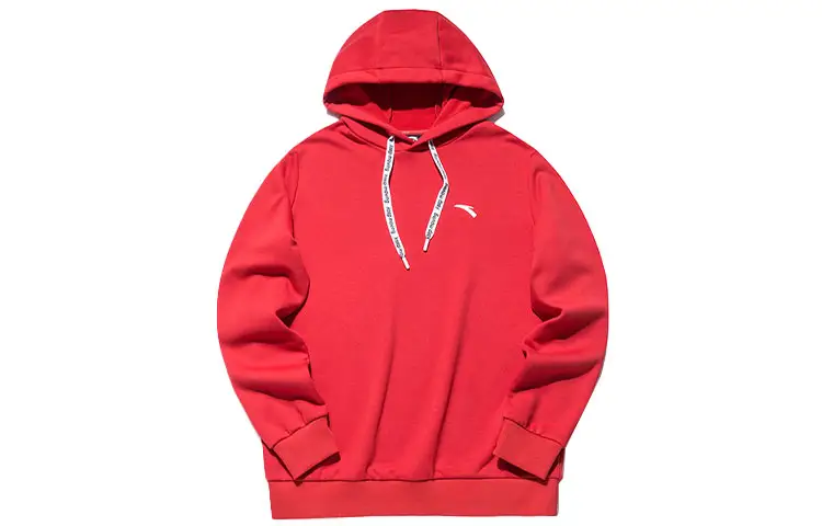 ANTA Life Collection Sweatshirts Men's Red Hooded Moderate