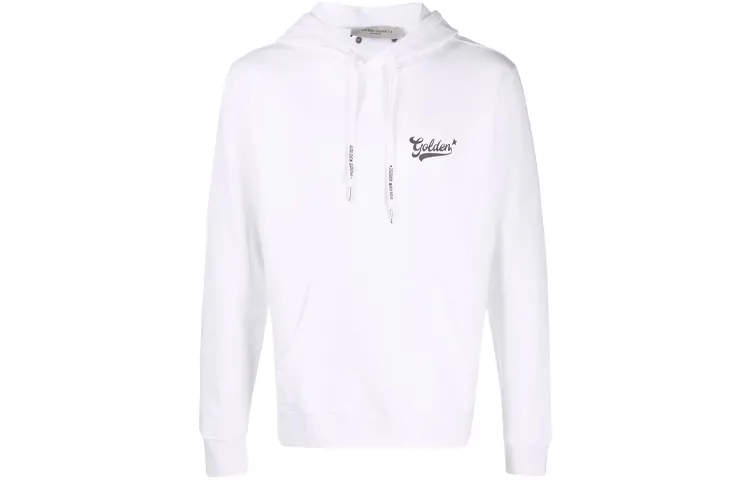logo-print cotton hoodie