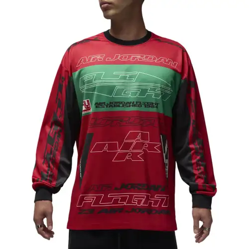 JORDAN Mvp Men's Printed Long-Sleeve Top