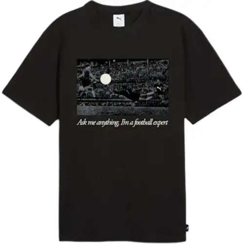 PUMA GRAPHICS T Shirt Men's PUMA Black