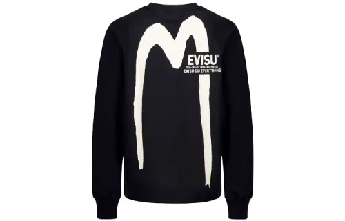 EVISU Sweatshirts Men's Crew Neck Moderate Heavyweight