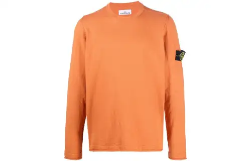 STONE ISLAND Logo patch Sweater