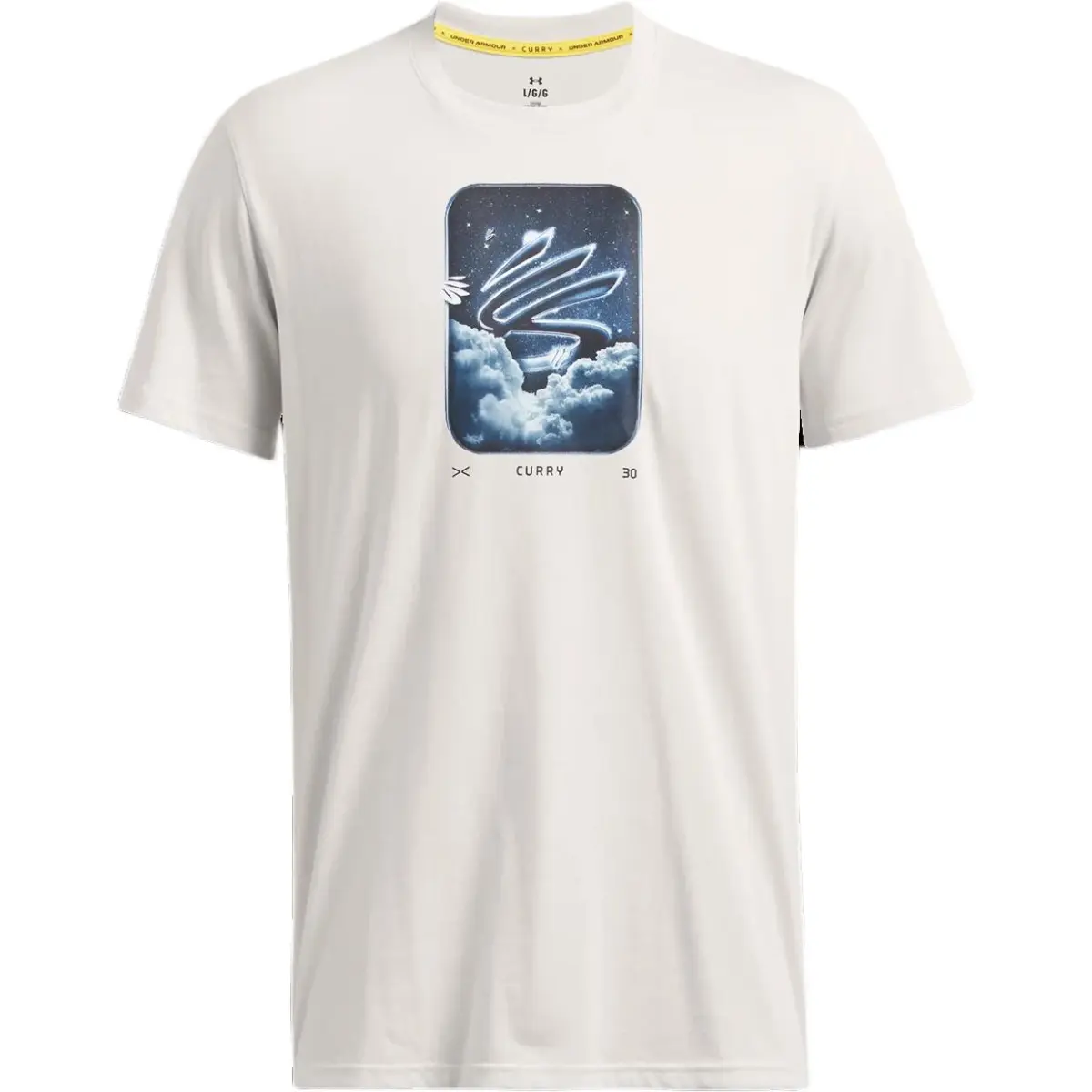 Under Armour CURRY TREND T Shirt Men's Clay White