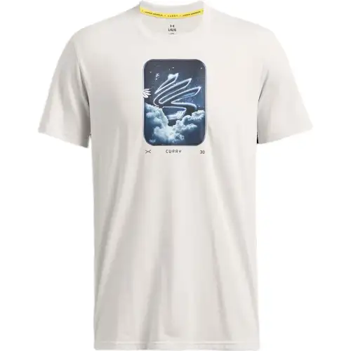 Under Armour CURRY TREND T Shirt Men's Clay White
