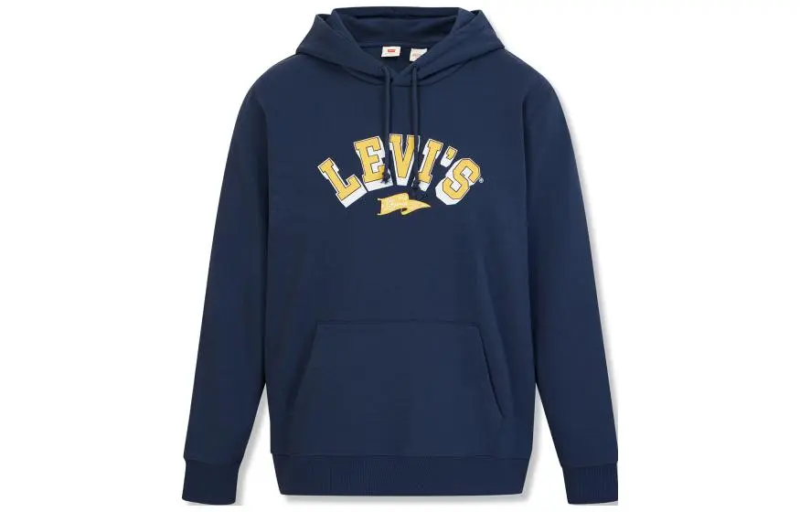 Levi's Sweatshirts Men's Blue Hooded (Non-detachable) Moderate Other