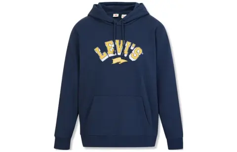 Levi's Sweatshirts Men's Blue Hooded (Non-detachable) Moderate Other