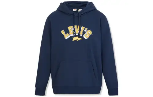 Levis Sweatshirts Men's Blue Hooded Moderate Other