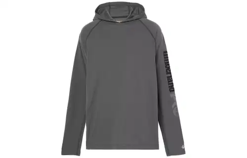 Timberland Sweatshirts Men's Asphalt Gray Hooded Moderate Regular