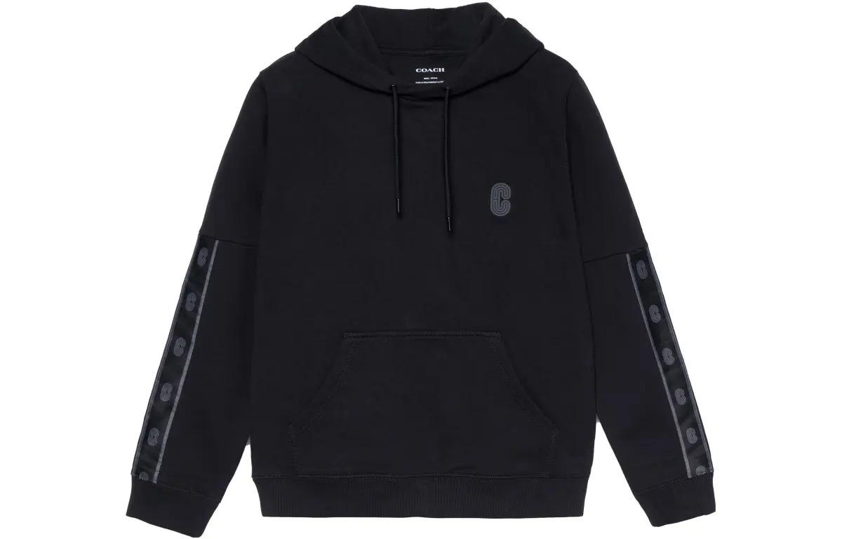 COACH Sweatshirts Men's Black Moderate