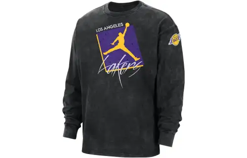 Jordan Nba Los Angeles Lakers Max 90 Courtside L/S T shirt