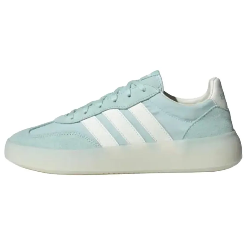 Adidas BARREDA DECODE Abrasion Resistant Low top Skateboard Shoes Unisex Green White