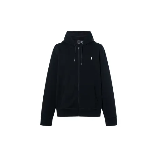 Polo Ralph Lauren Logo Embroidered Zip-Up Hoodie