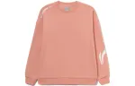 Li Ning Training Series Sweatshirts Unisex Orange Pink Crew Neck Thickened Regular