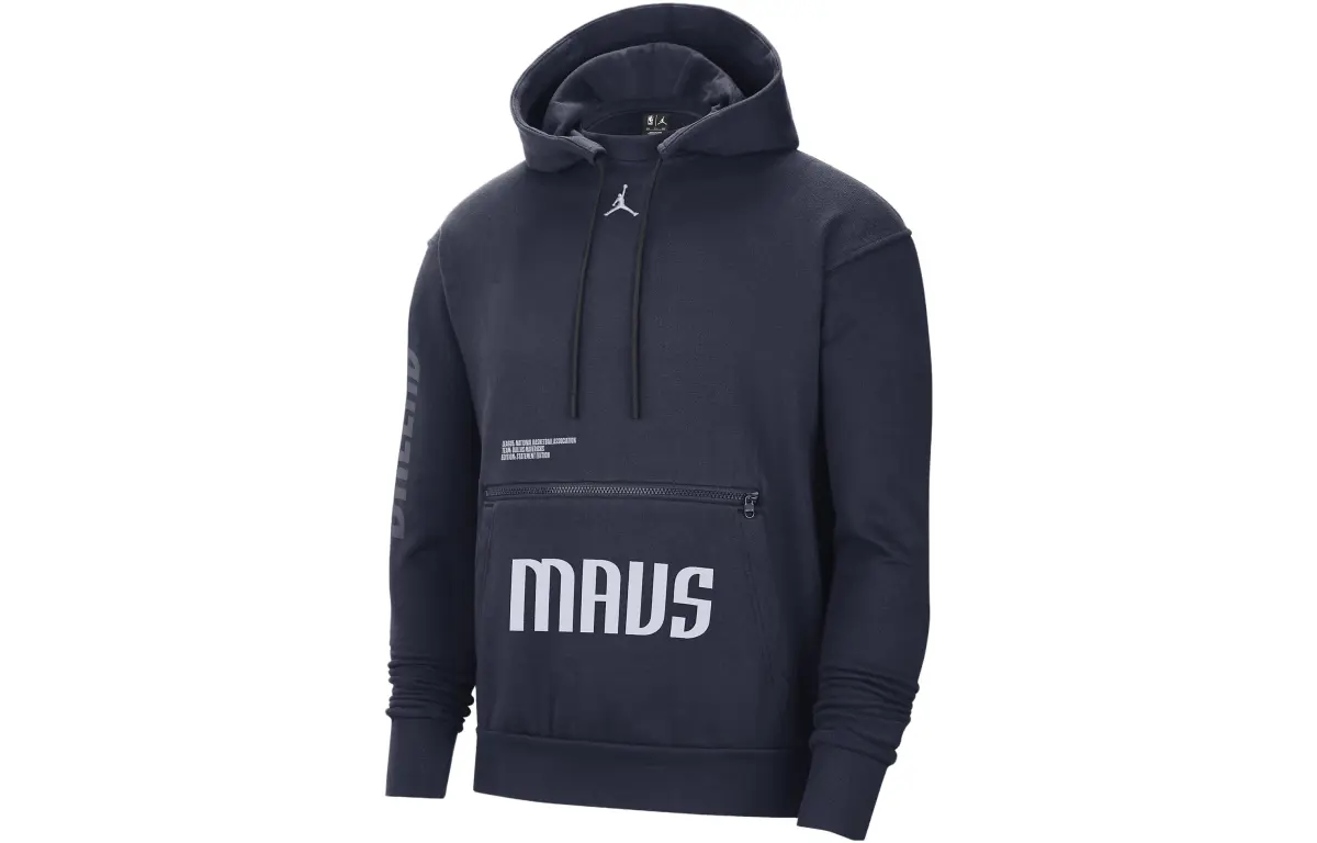 Jordan Nba Dallas Mavericks Courtside Statement Edition Loose Fit Hoodie