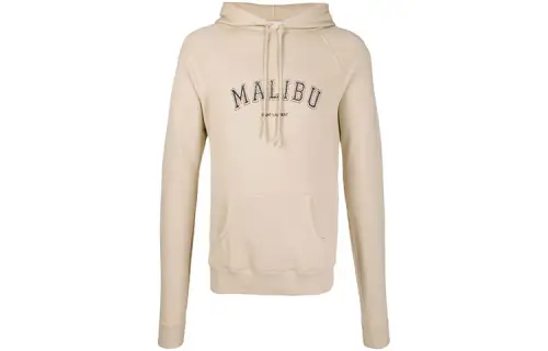 SAINT LAURENT Sweatshirts Men's Beige Hooded Moderate Regular