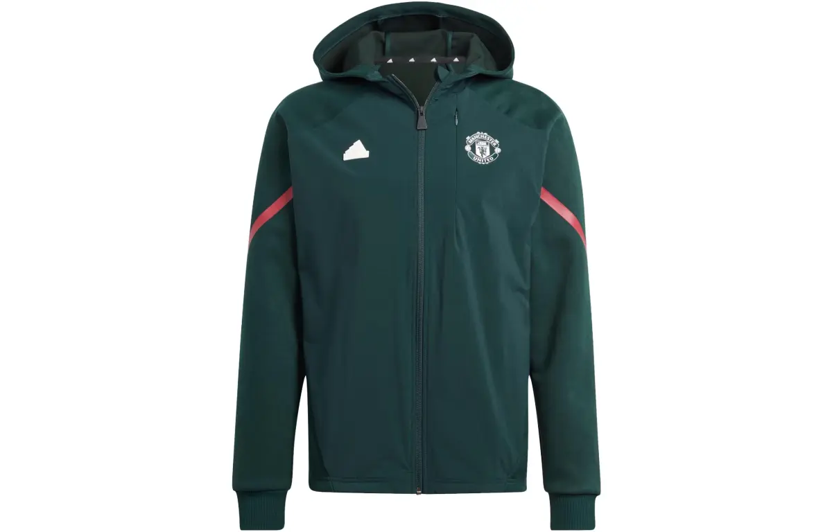 Adidas Manchester United Designed For Gameday Full Zip Hoodie