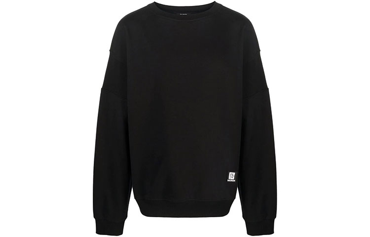 Мужское худи BALMAIN (черное)