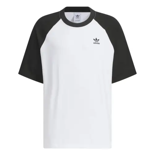 Adidas Originals ADICOLOR RAGLAN T SHIRT T Shirt Men's Black/White