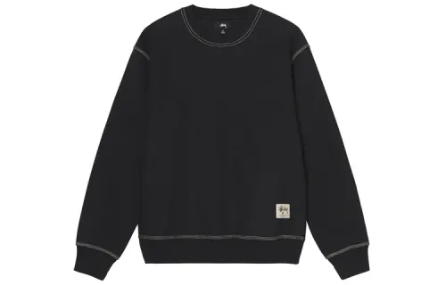 Stussy Contrast Stitch Label Crew Sweater