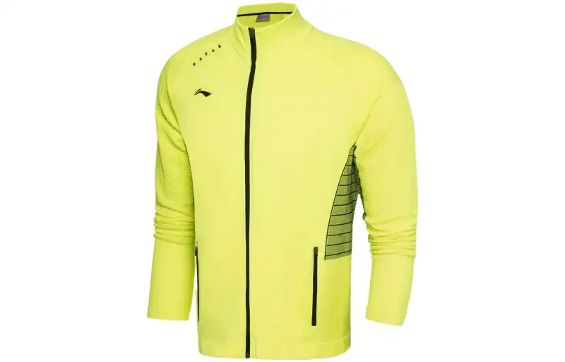 Li Ning Badminton Collection Sweatshirt Men's Fluorescent Bright Green