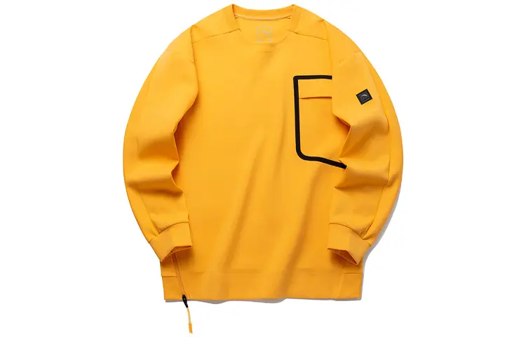 ANTA Sweatshirts Men's Warm Fruit Orange Crew Neck Moderate Other