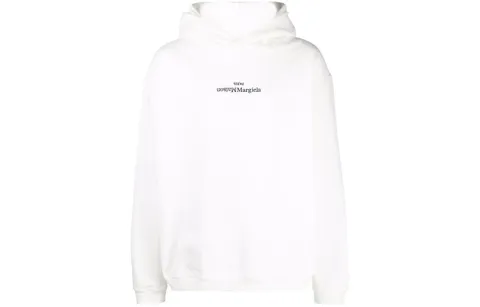 Maison Margiela Logo Embroidered Hoodie