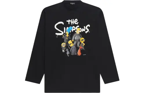 Balenciaga Long Sleeve Oversized Tee