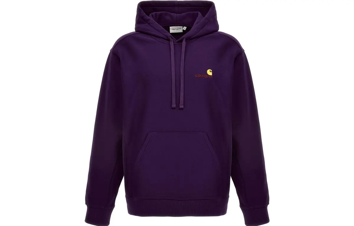 Carhartt WIP Sweatshirts Men's Purple Hooded Moderate Other