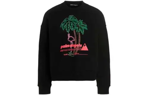 PALM ANGELS Pa Ski Club Oversize Crew Sweat