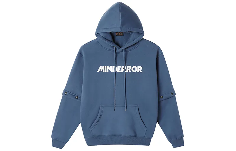 MIND ERROR Sweatshirts Unisex Hooded Thickened Regular