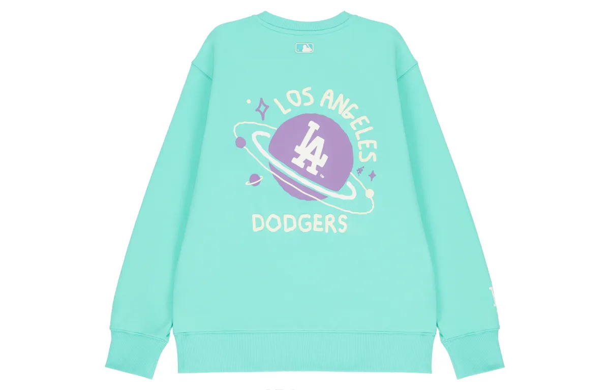 MLB Sweatshirts Unisex Green Crew Neck Moderate