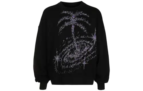 Palm Angels Printed cotton sweatshirt