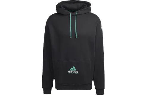 Adidas Originals EQT Sweatshirts Men's Black Hooded Moderate Regular