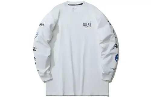Li Ning Sweatshirt Men's Standard White