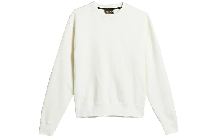 Adidas Originals Sweatshirts Unisex White Crew Neck Moderate Regular