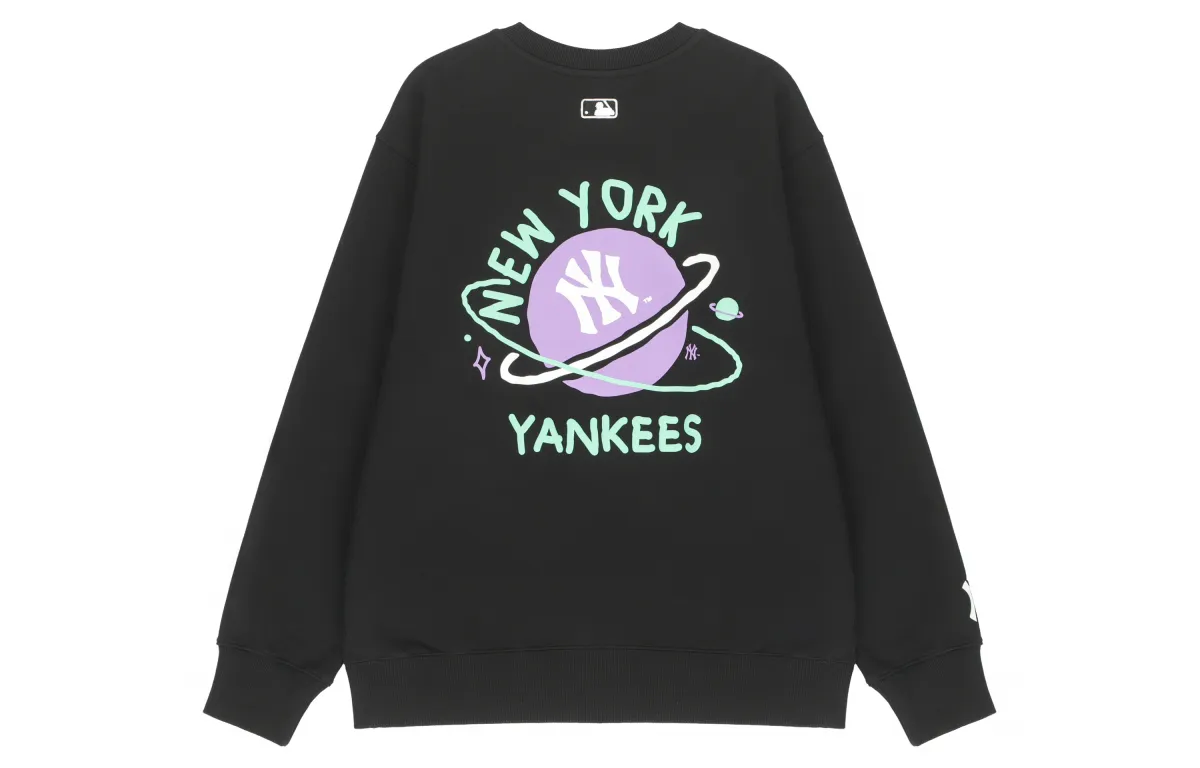 MLB Sweatshirt Fall Unisex Black