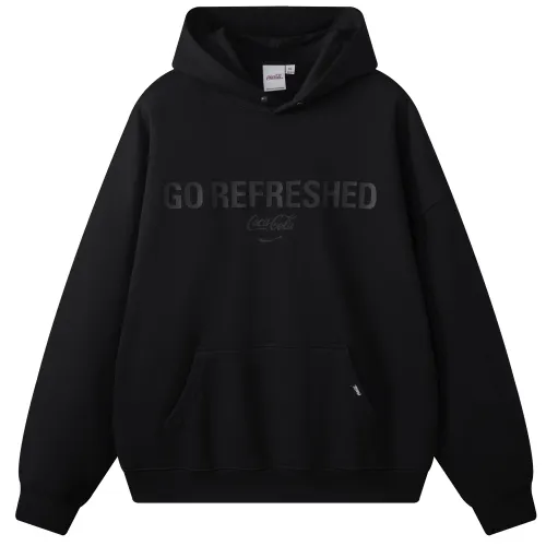 Coca Cola Sweatshirts Unisex Hooded Thickened Regular