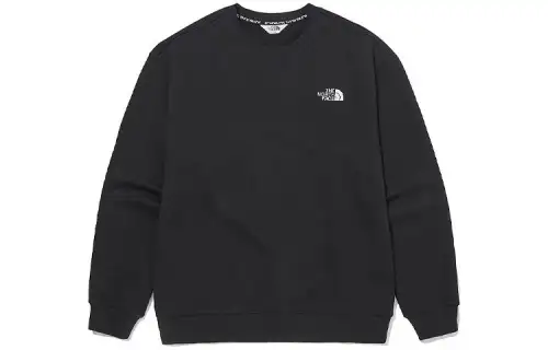 THE NORTH FACE Sweatshirts Unisex Black Crew Neck Moderate Other
