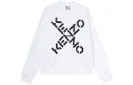 KENZO Letter Logo Sweatshirt Men's White