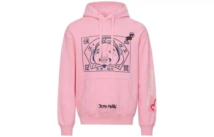 EVISU Sweatshirts Unisex Hooded Moderate Regular