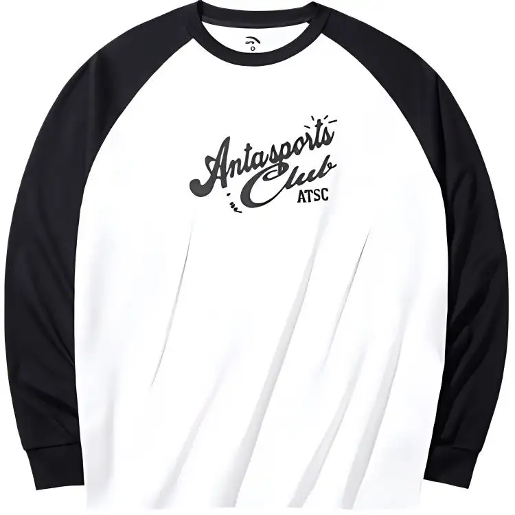 Anta Life Collection T Shirt Unisex Ivory White/Basic Black