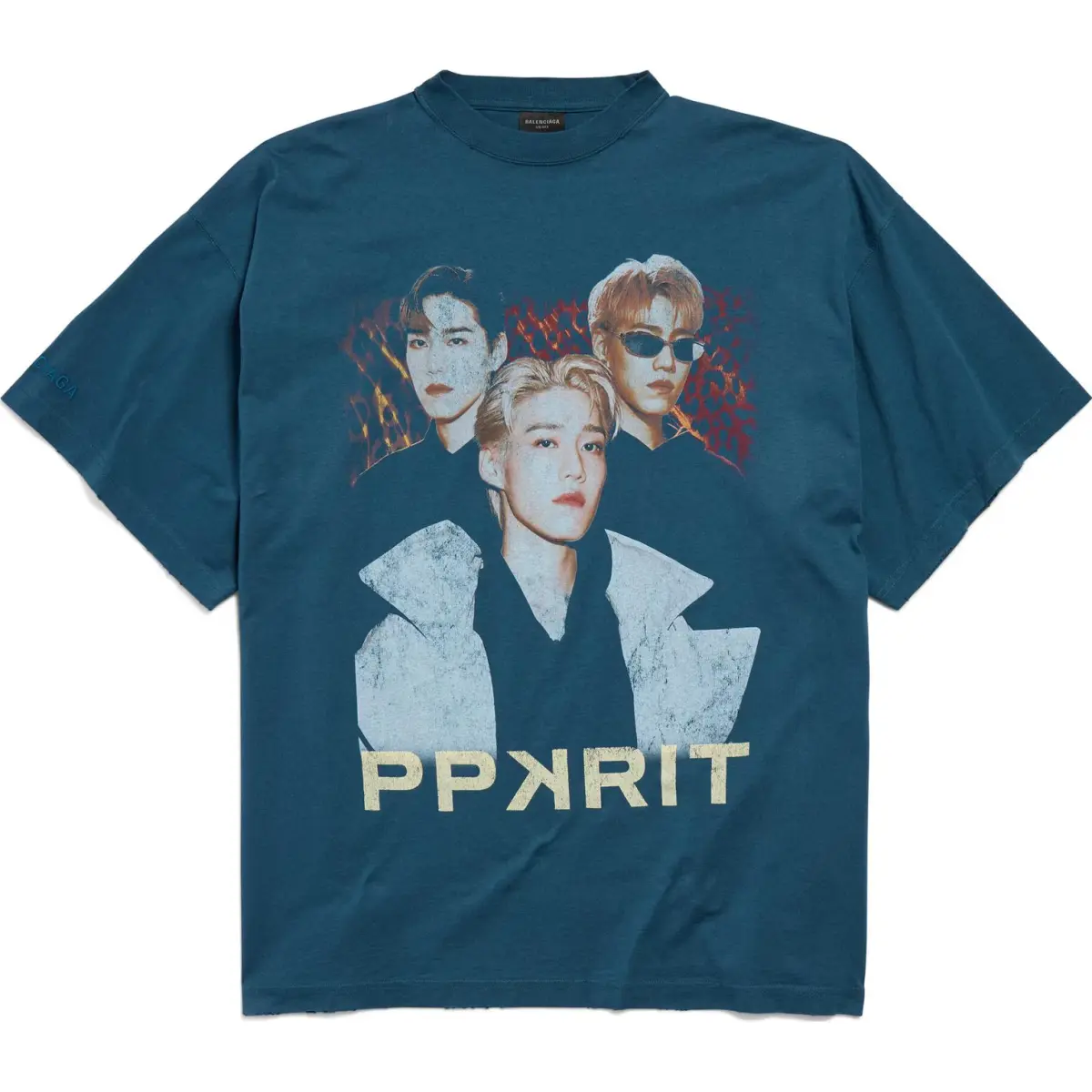 Balenciaga Ambassador Fanclub Series Pp Krit Oversized T shirt