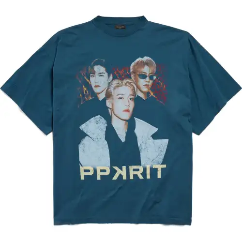 Balenciaga Ambassador Fanclub Series Pp Krit Oversized T shirt