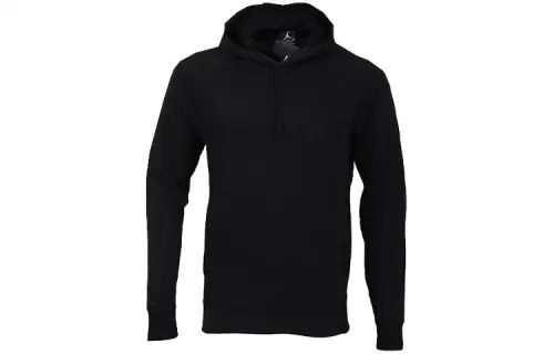 Jordan Sweatshirts Men's Black Hooded Moderate Regular
