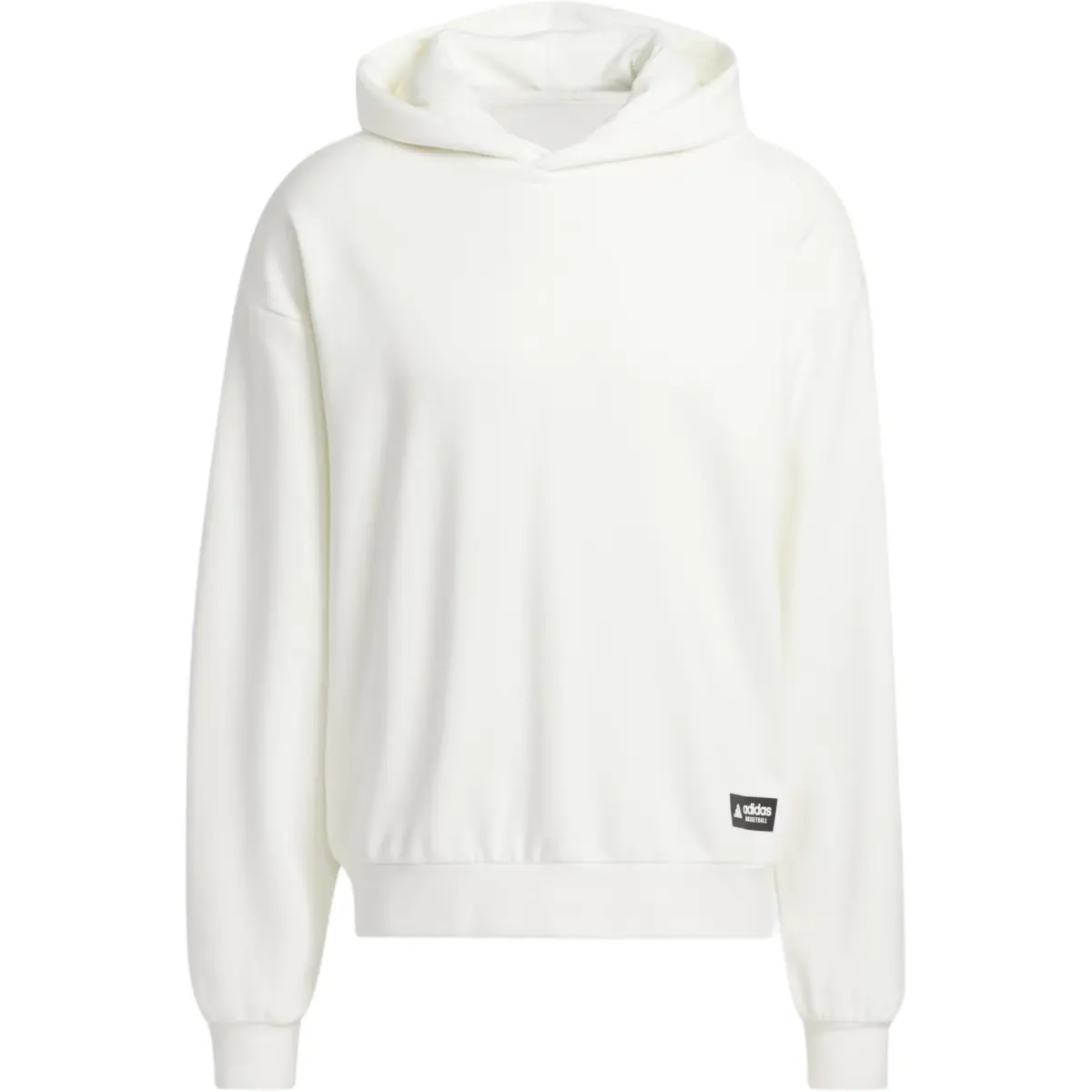Adidas Sweatshirts Men's White Hooded Moderate Regular